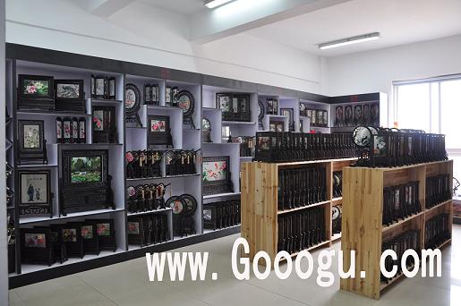 嬌古蘇繡展廳，嬌古蘇繡雙面繡展示廳，刺繡展廳設(shè)計(jì)