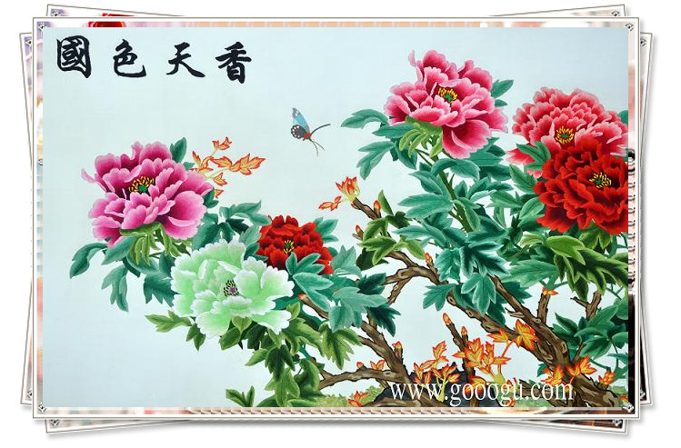 國(guó)色天香牡丹畫