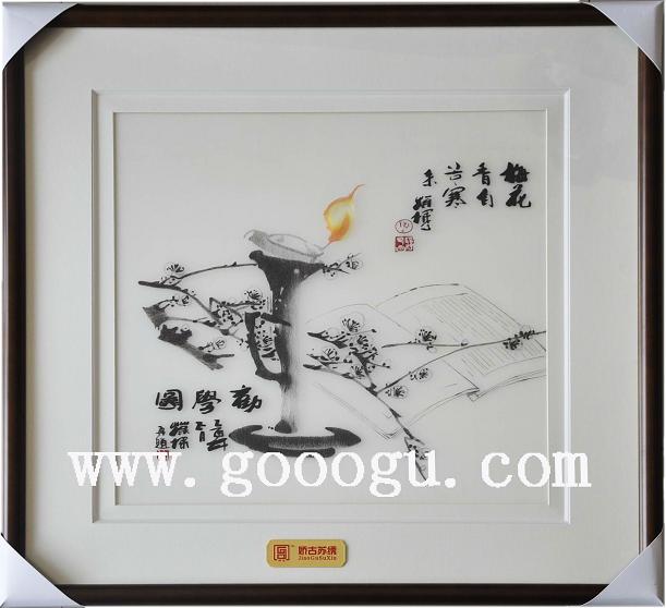 刺繡精品裝飾畫，室內(nèi)裝修畫，值的收藏的裝飾畫